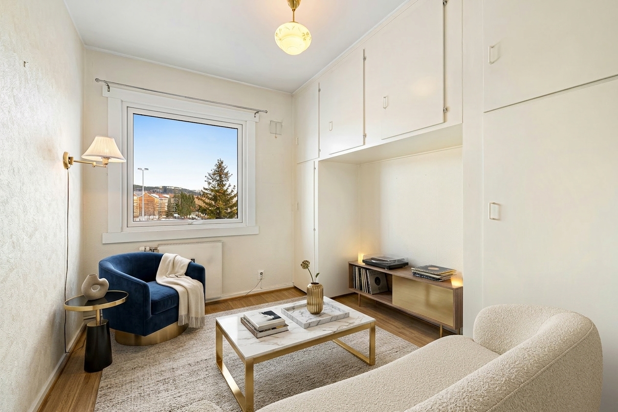 Luxury virtual staging example